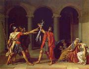 Jacques-Louis David Oath of the Horatii